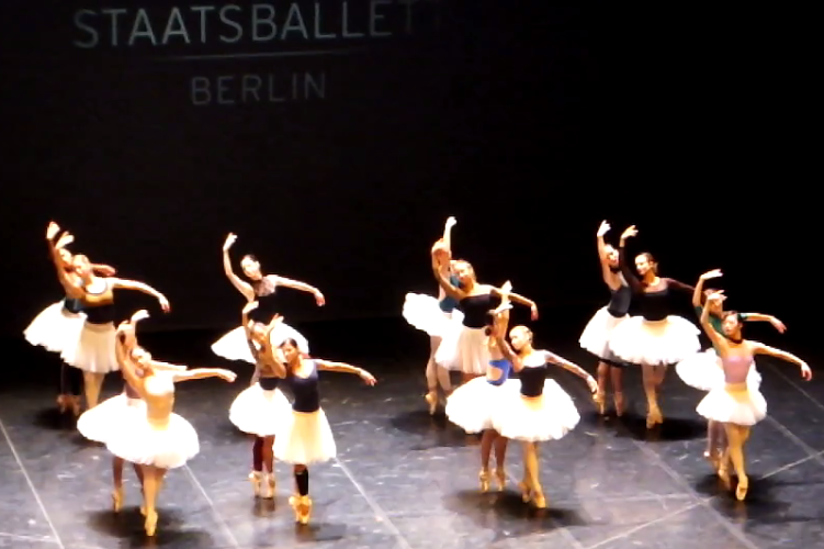 ballet dancers rehearse at the opening of the ballet season 2016/2017